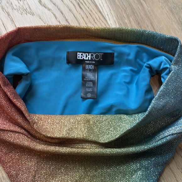 Beach Riot Metallic Bikini Set - Picture 6 of 6